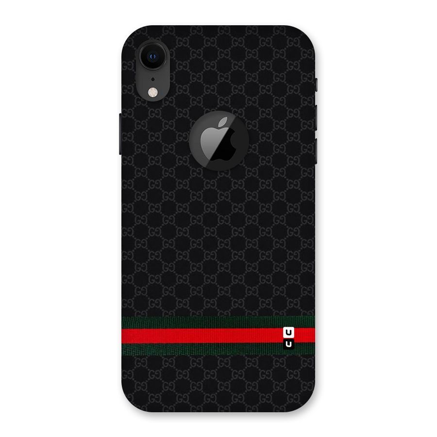 Classiest Of All Back Case for iPhone XR Logo Cut