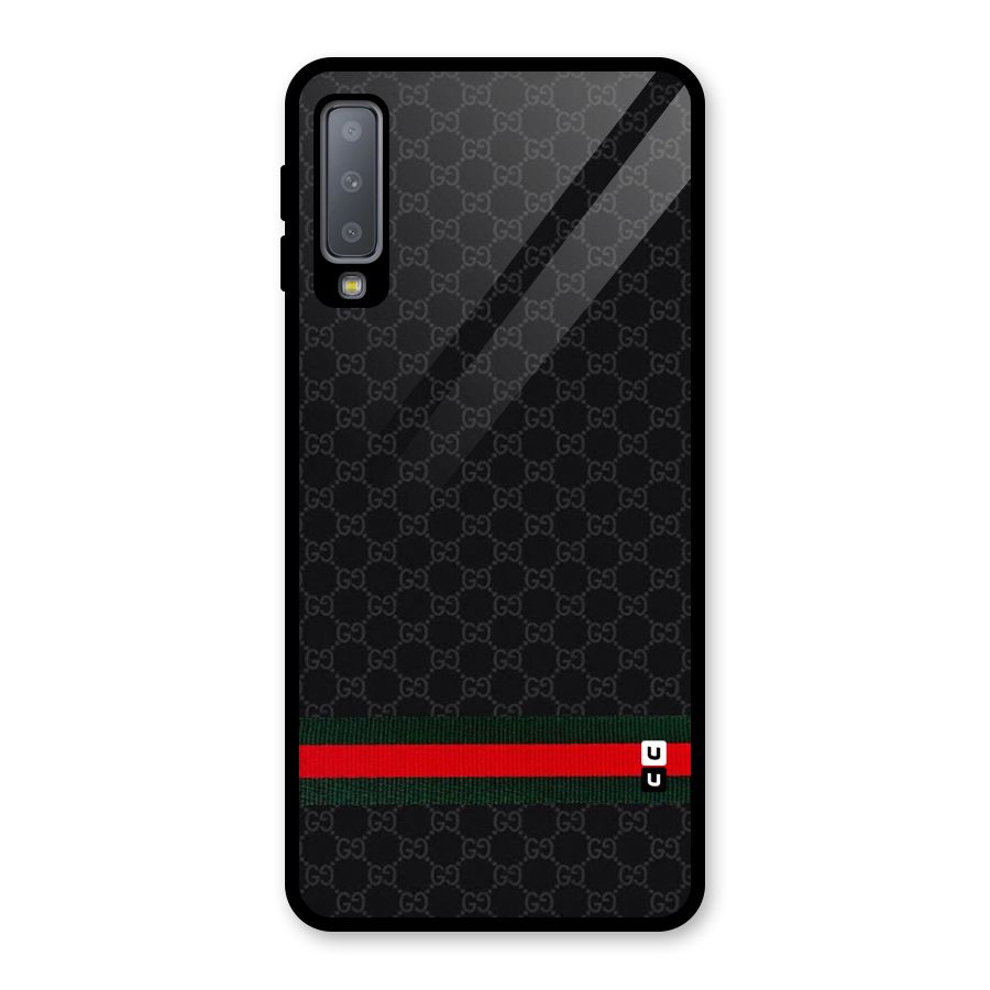 Classiest Of All Glass Back Case for Galaxy A7 (2018)