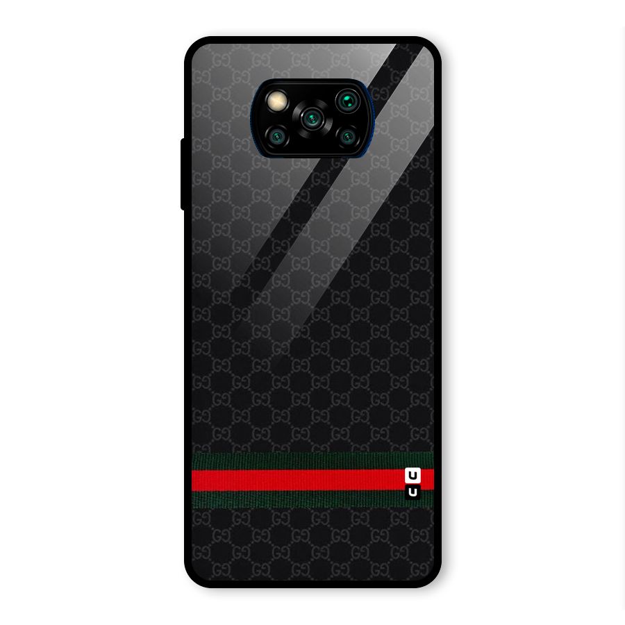 Classiest Of All Glass Back Case for Poco X3 Pro