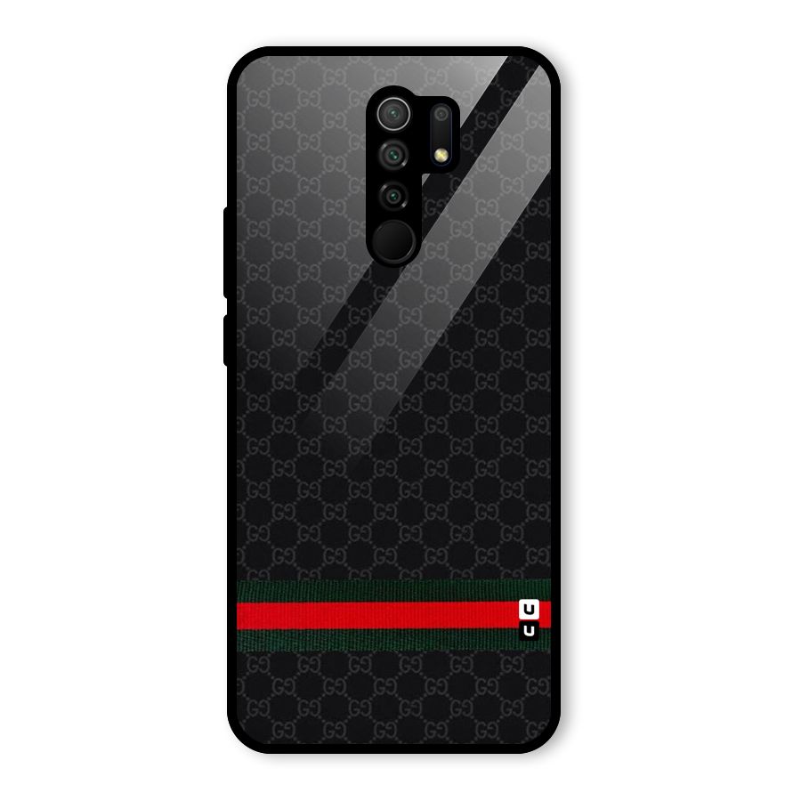 Classiest Of All Glass Back Case for Redmi 9 Prime
