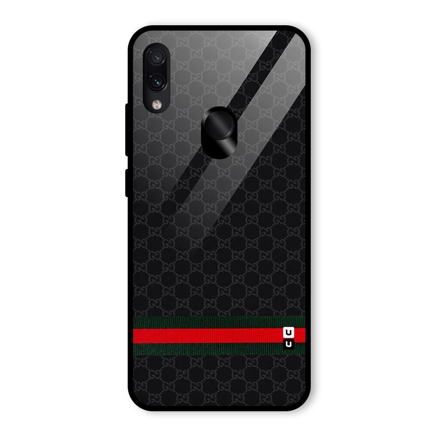 Classiest Of All Glass Back Case for Redmi Note 7