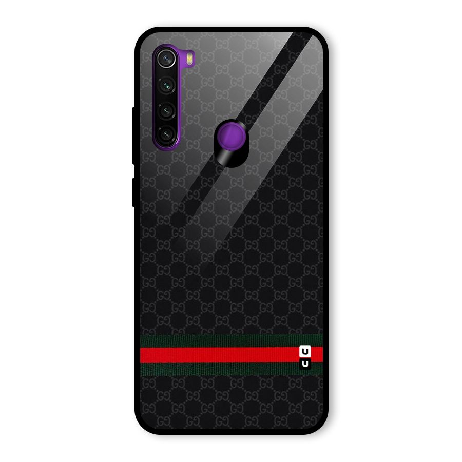 Classiest Of All Glass Back Case for Redmi Note 8