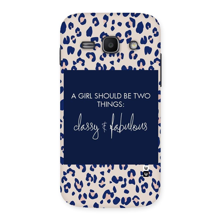 Classy and Fabulous Back Case for Galaxy Ace 3