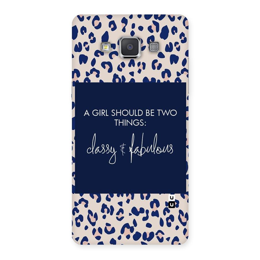 Classy and Fabulous Back Case for Galaxy Grand 3