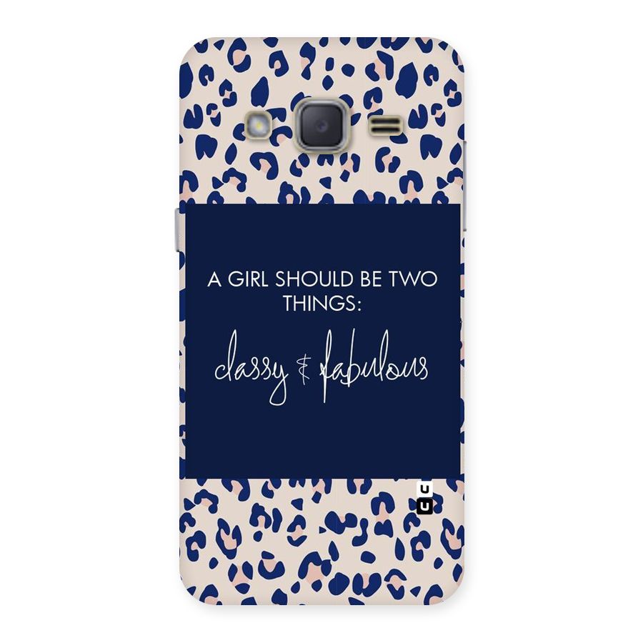 Classy and Fabulous Back Case for Galaxy J2