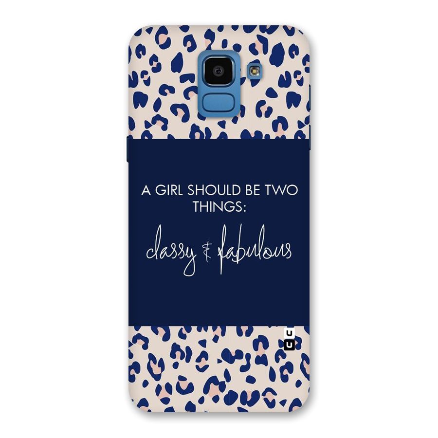 Classy and Fabulous Back Case for Galaxy On6