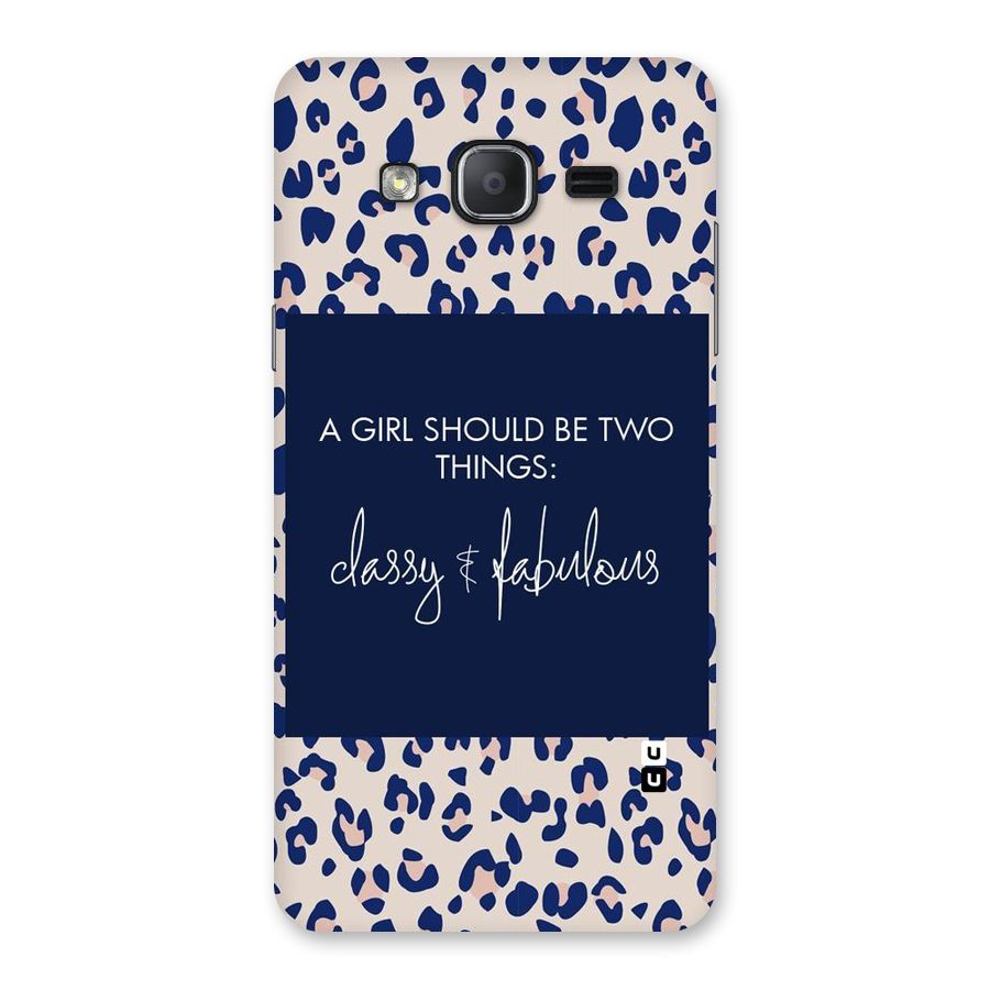 Classy and Fabulous Back Case for Galaxy On7 2015