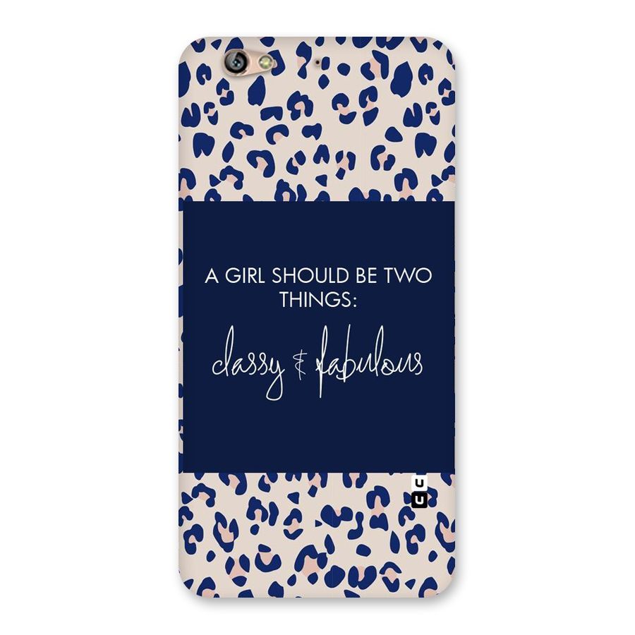 Classy and Fabulous Back Case for Gionee S6
