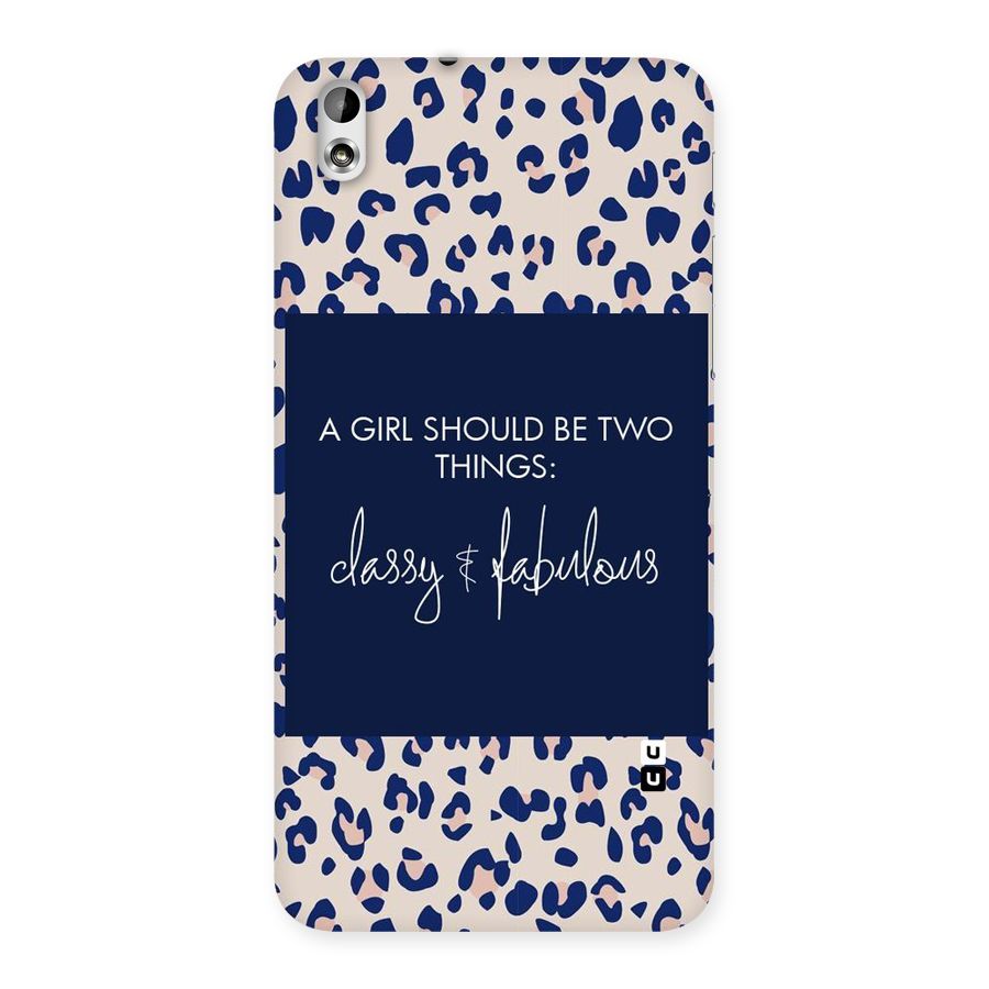 Classy and Fabulous Back Case for HTC Desire 816g