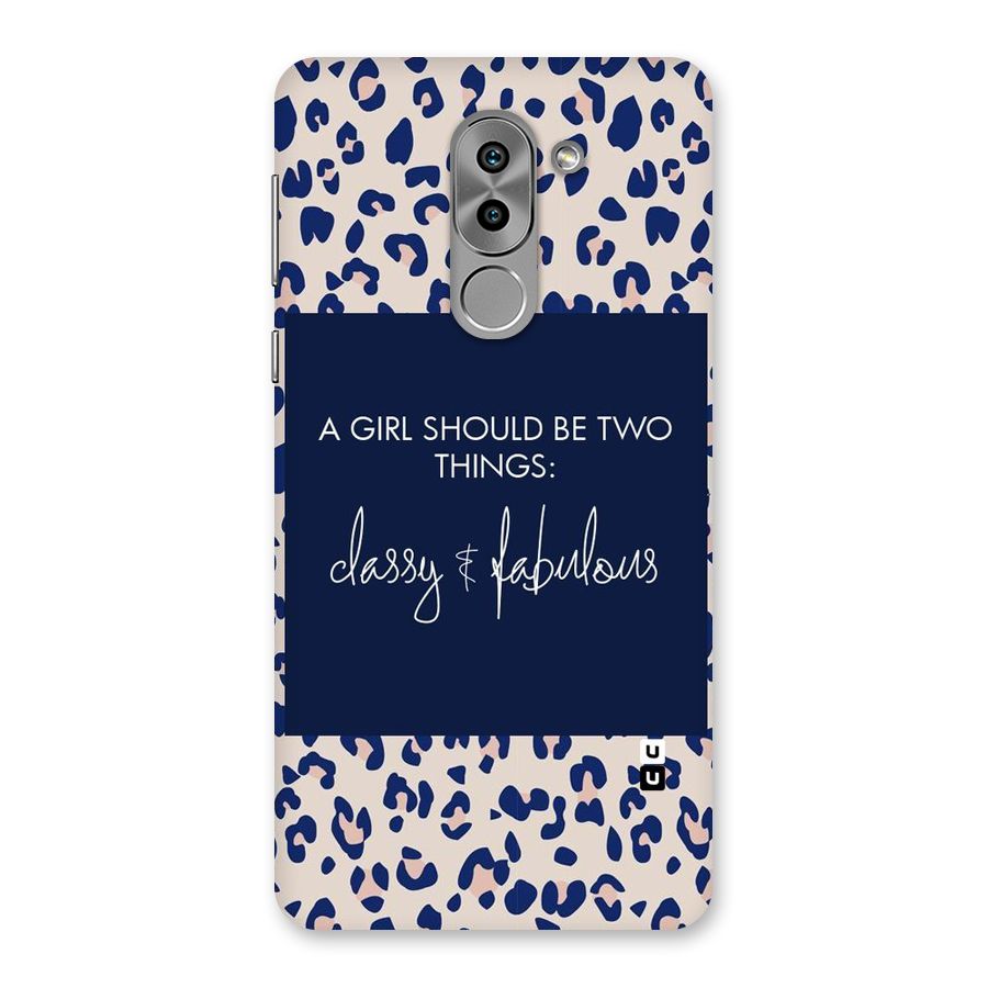 Classy and Fabulous Back Case for Honor 6X