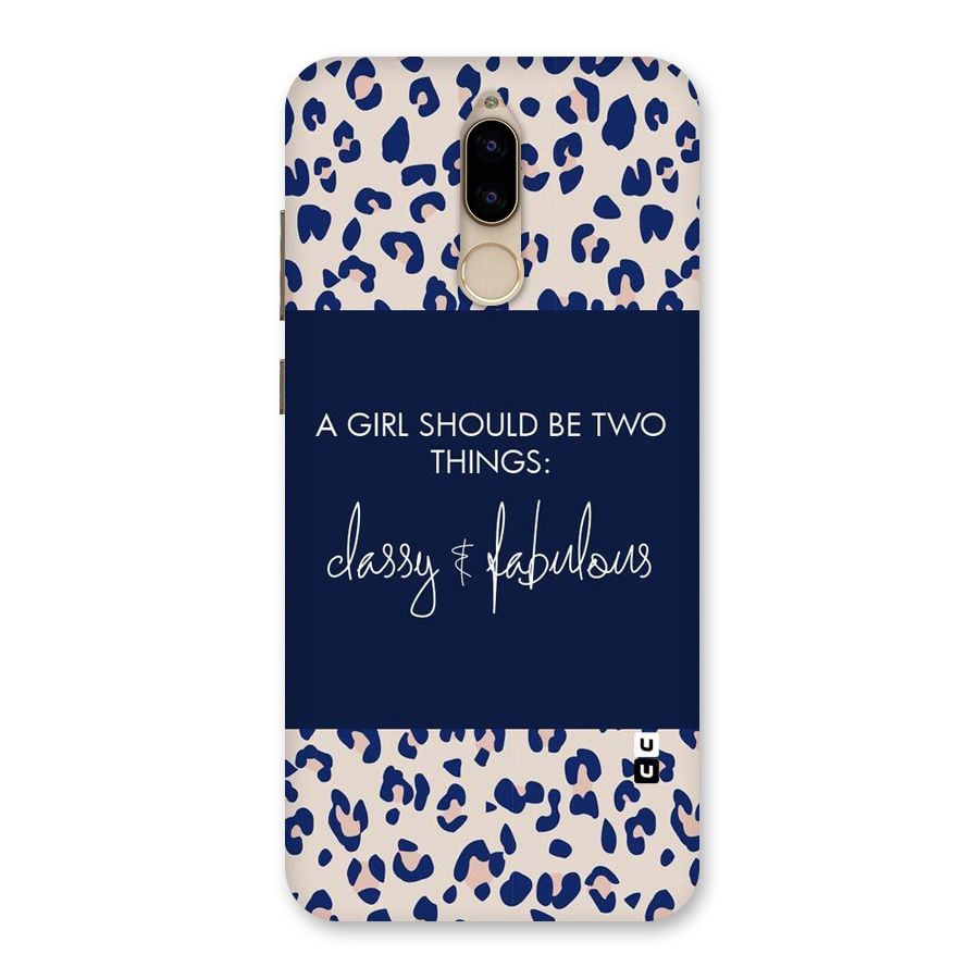 Classy and Fabulous Back Case for Honor 9i