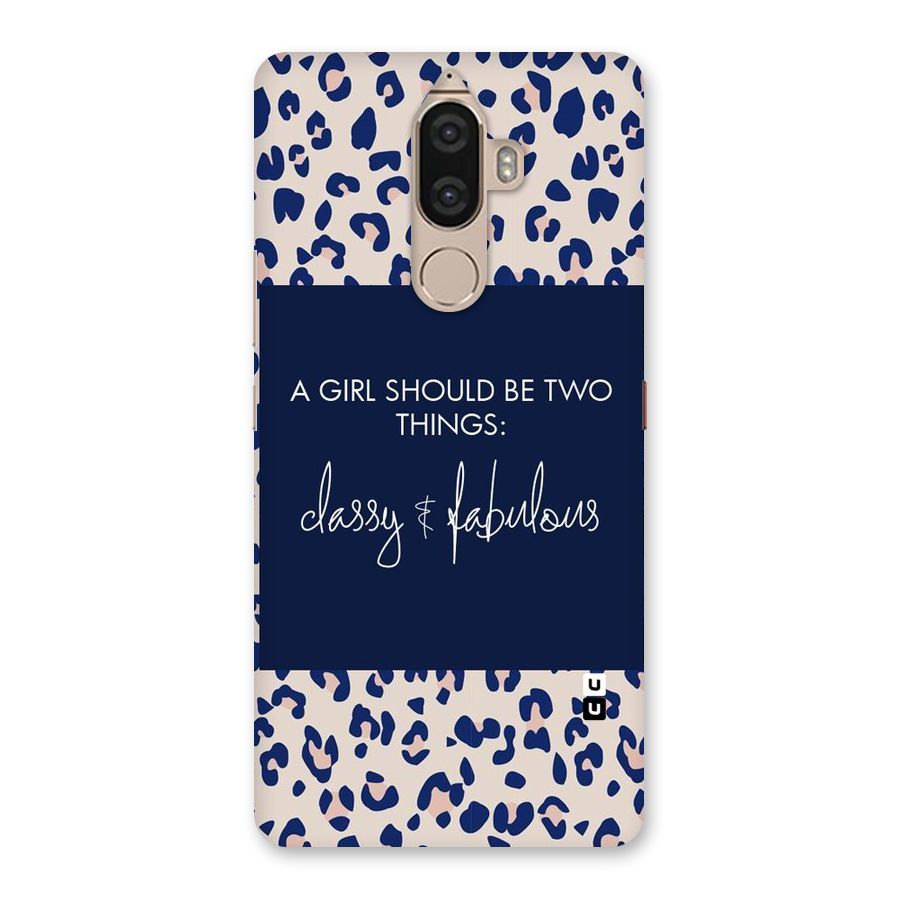 Classy and Fabulous Back Case for Lenovo K8 Note