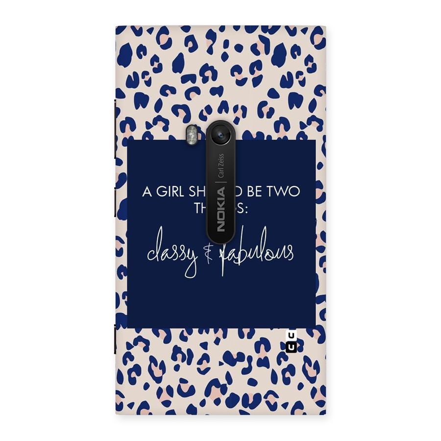 Classy and Fabulous Back Case for Lumia 920
