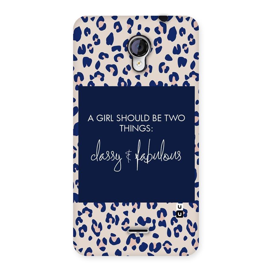 Classy and Fabulous Back Case for Micromax Unite 2 A106