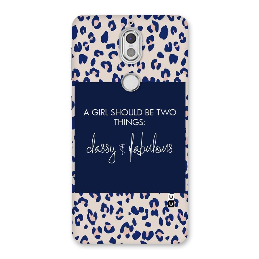 Classy and Fabulous Back Case for Nokia 7