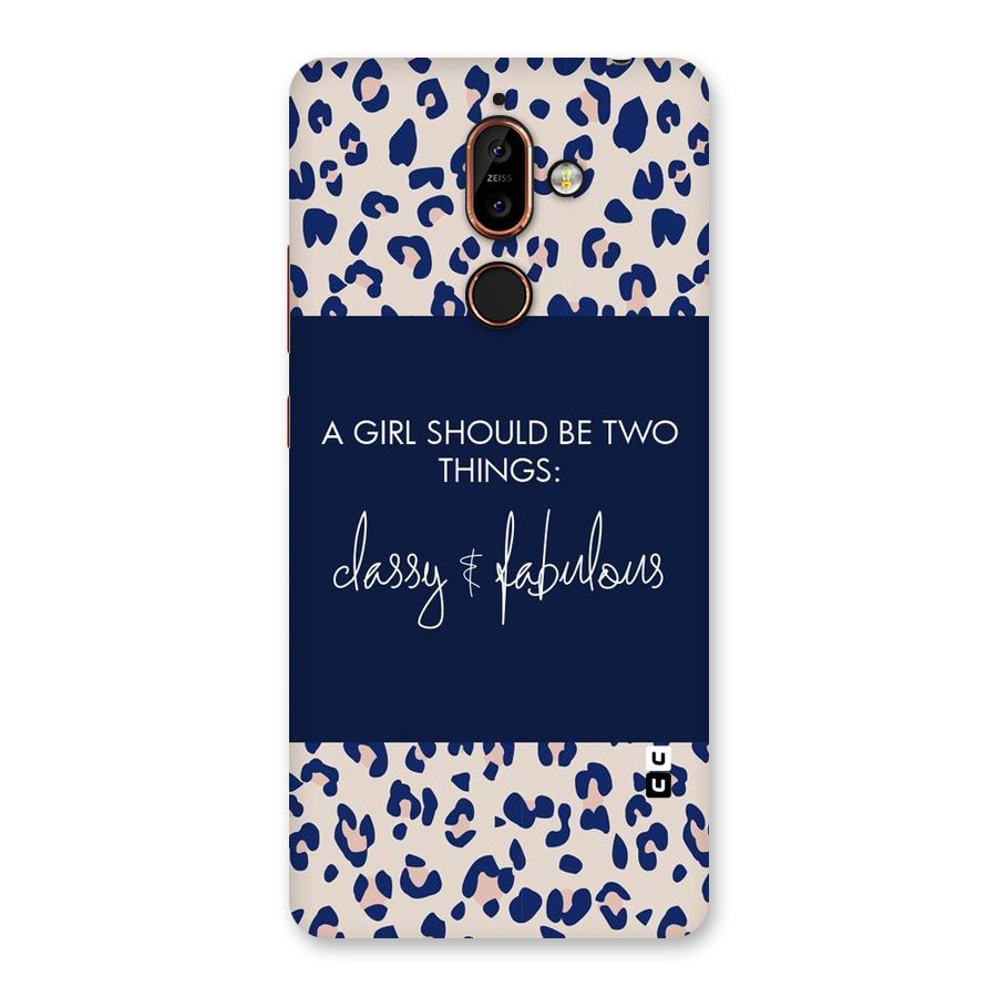 Classy and Fabulous Back Case for Nokia 7 Plus