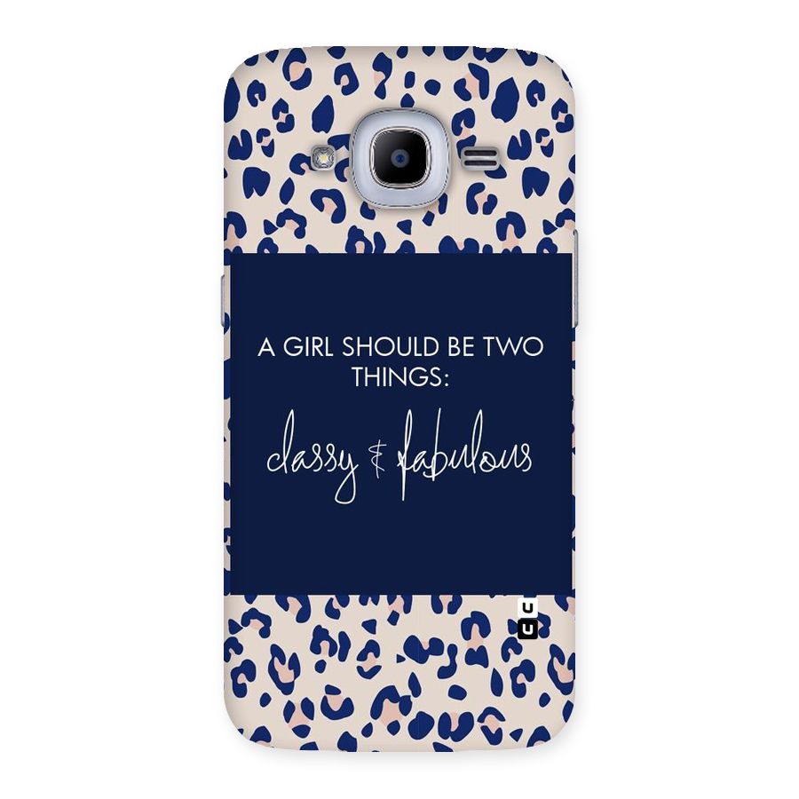 Classy and Fabulous Back Case for Samsung Galaxy J2 2016