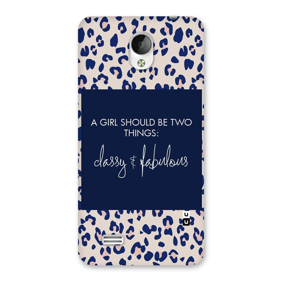 Classy and Fabulous Back Case for Vivo Y21