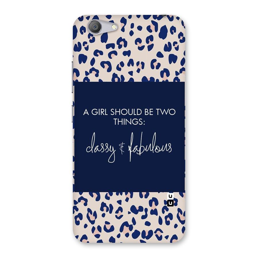 Classy and Fabulous Back Case for Vivo Y53