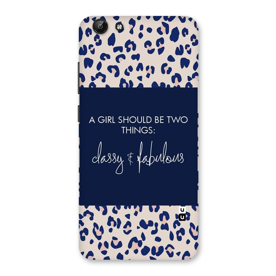 Classy and Fabulous Back Case for Vivo Y69