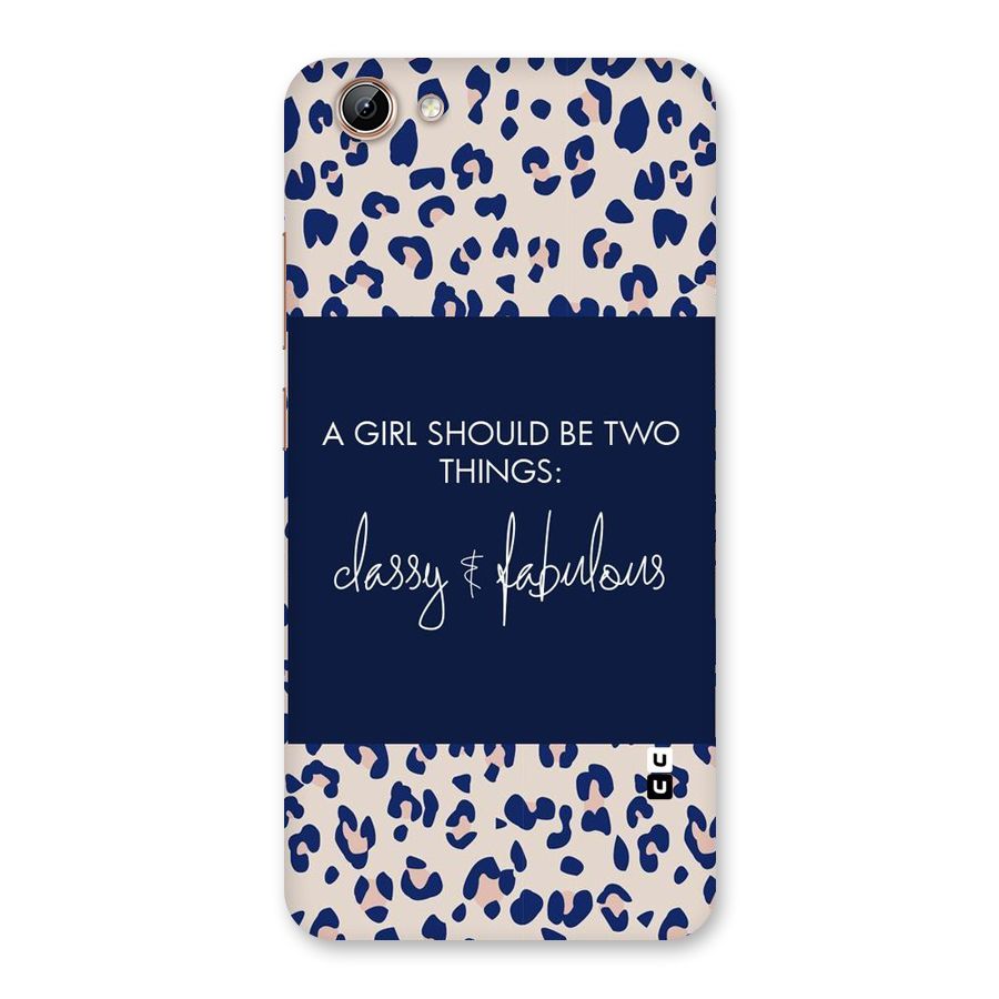 Classy and Fabulous Back Case for Vivo Y71