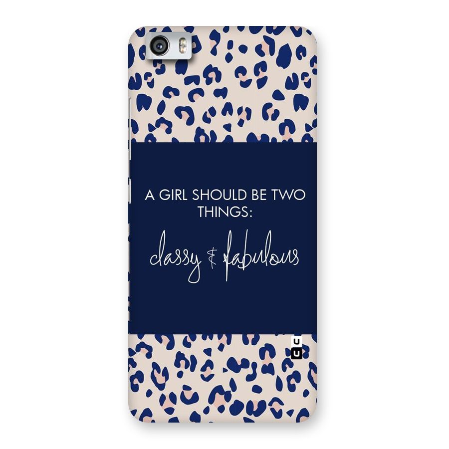 Classy and Fabulous Back Case for Xiaomi Redmi Mi5