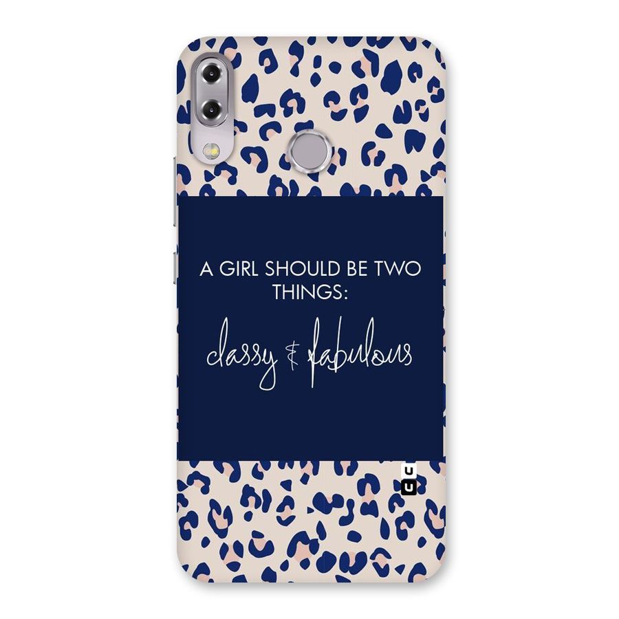 Classy and Fabulous Back Case for Zenfone 5Z