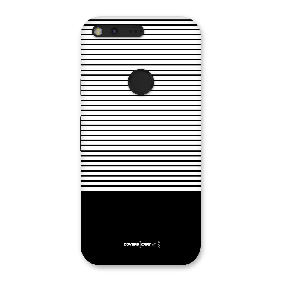 Classy Black Stripes Back Case for Google Pixel XL