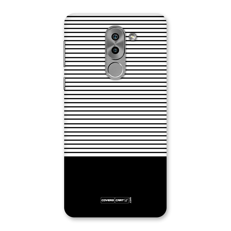 Classy Black Stripes Back Case for Honor 6X