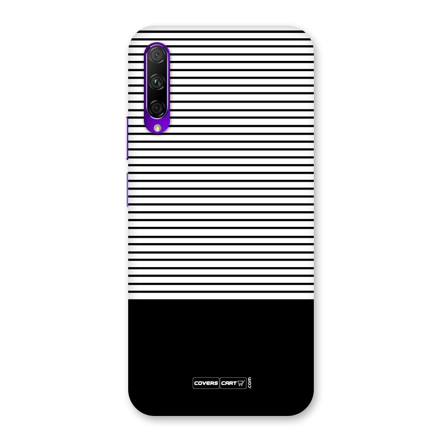 Classy Black Stripes Back Case for Honor 9X Pro