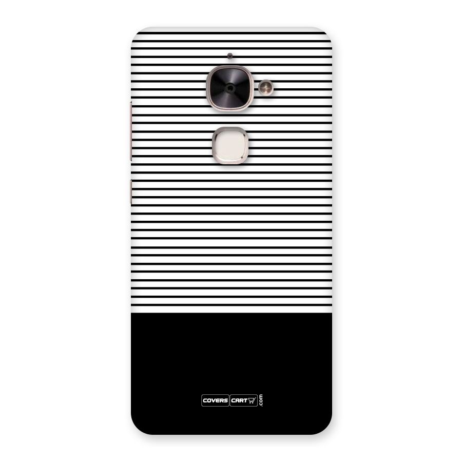 Classy Black Stripes Back Case for Le 2
