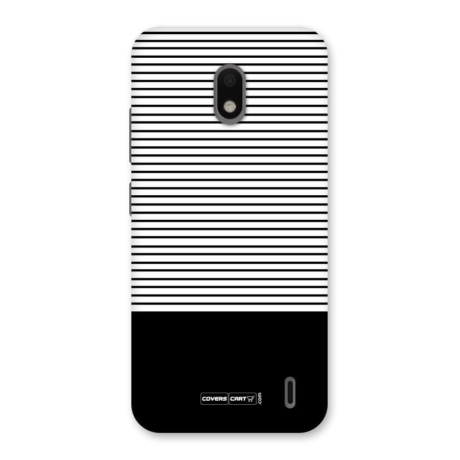 Classy Black Stripes Back Case for Nokia 2.2