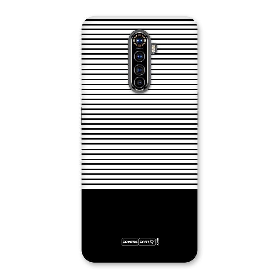 Classy Black Stripes Back Case for Realme X2 Pro