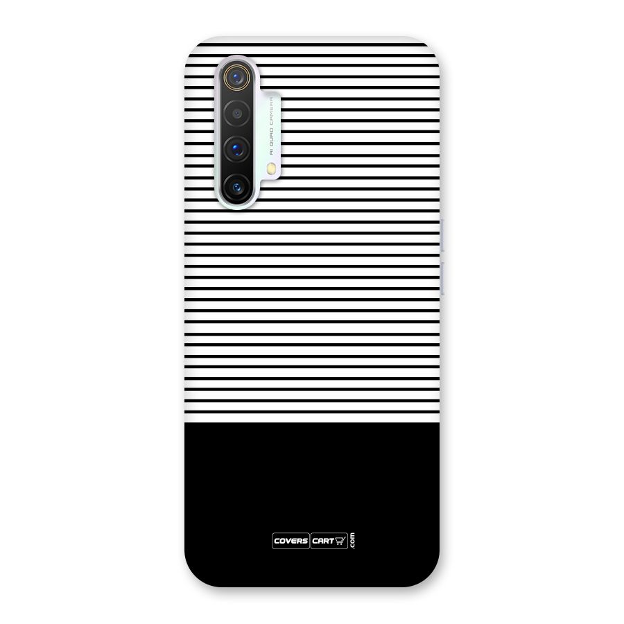 Classy Black Stripes Back Case for Realme X3