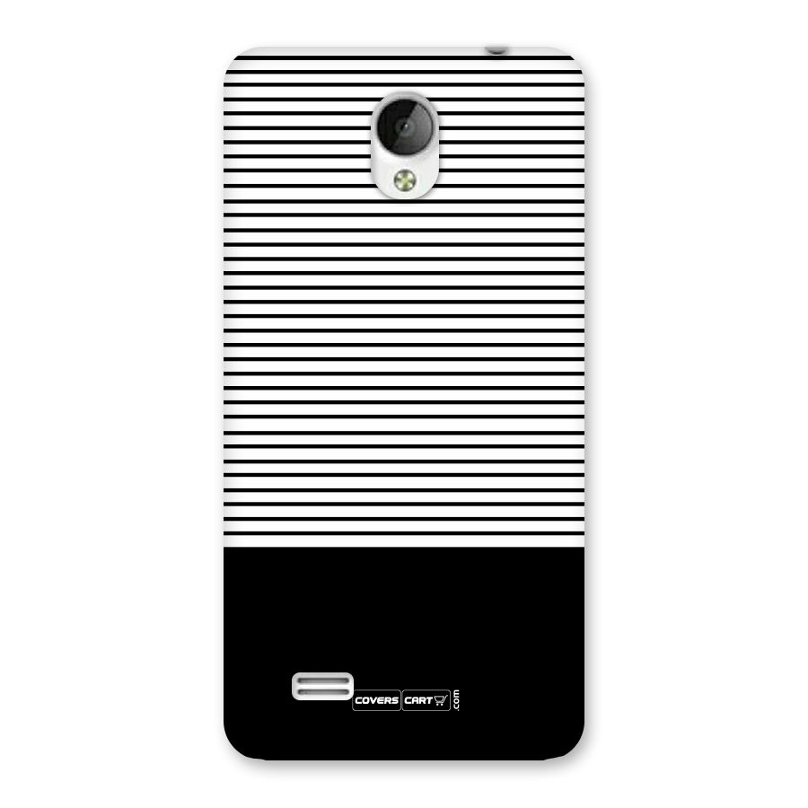 Classy Black Stripes Back Case for Vivo Y21