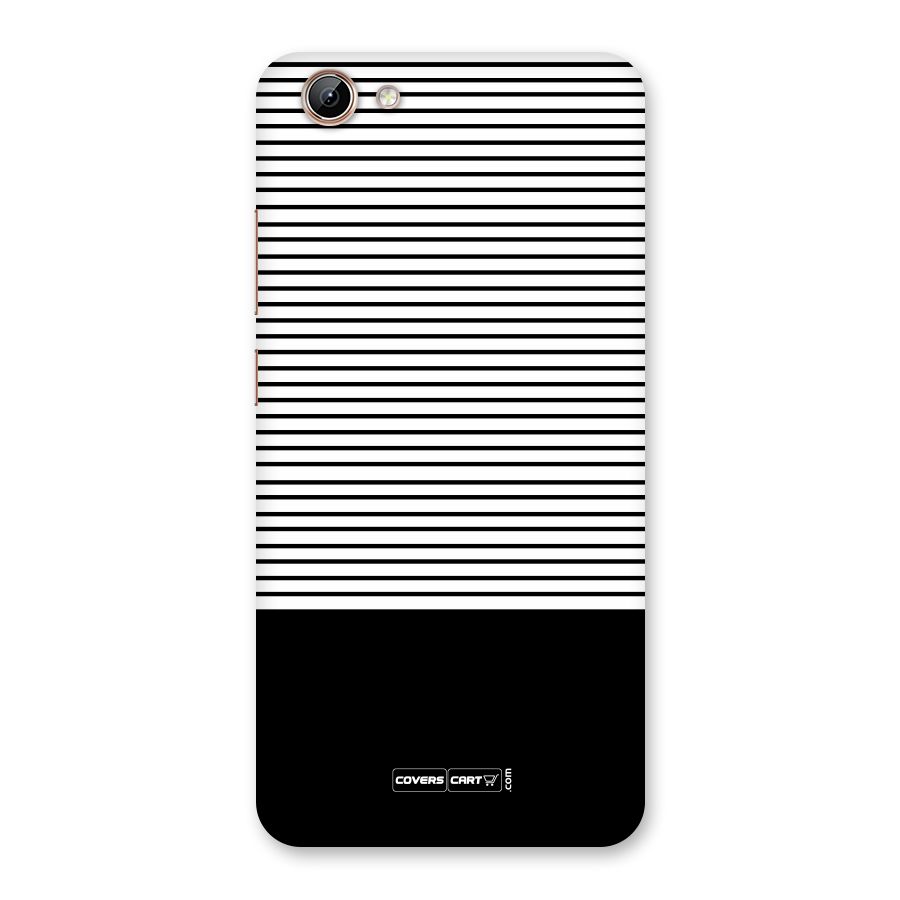 Classy Black Stripes Back Case for Vivo Y71i