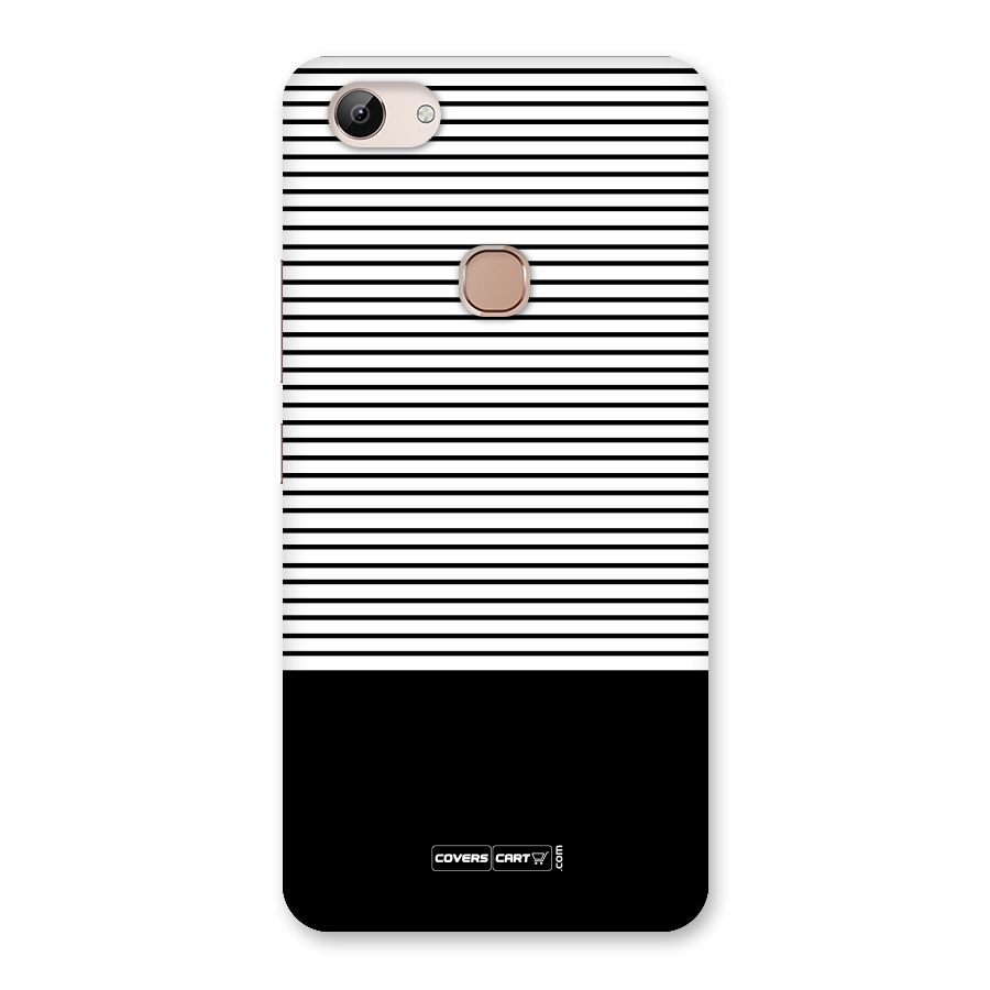 Classy Black Stripes Back Case for Vivo Y83