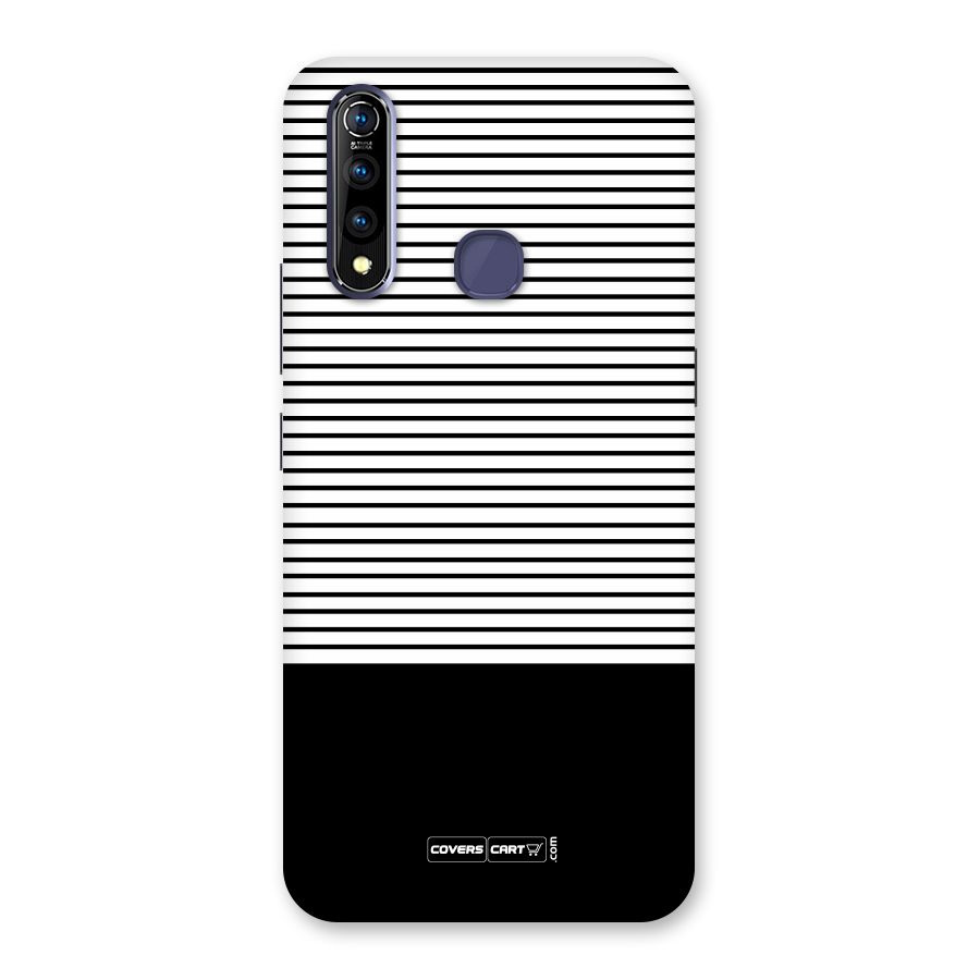 Classy Black Stripes Back Case for Vivo Z1 Pro
