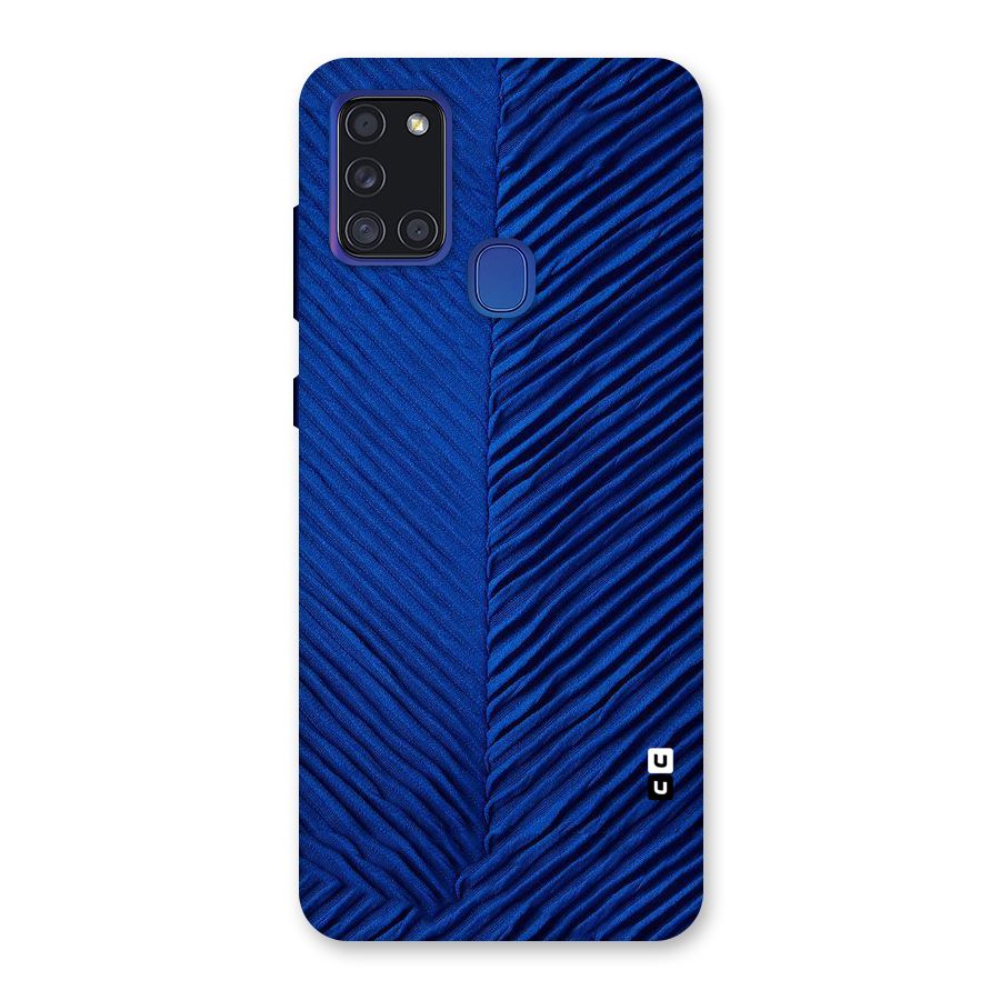 Classy Blues Back Case for Galaxy A21s