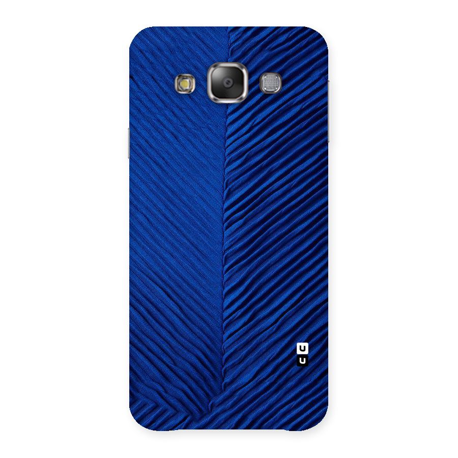 Classy Blues Back Case for Galaxy E7