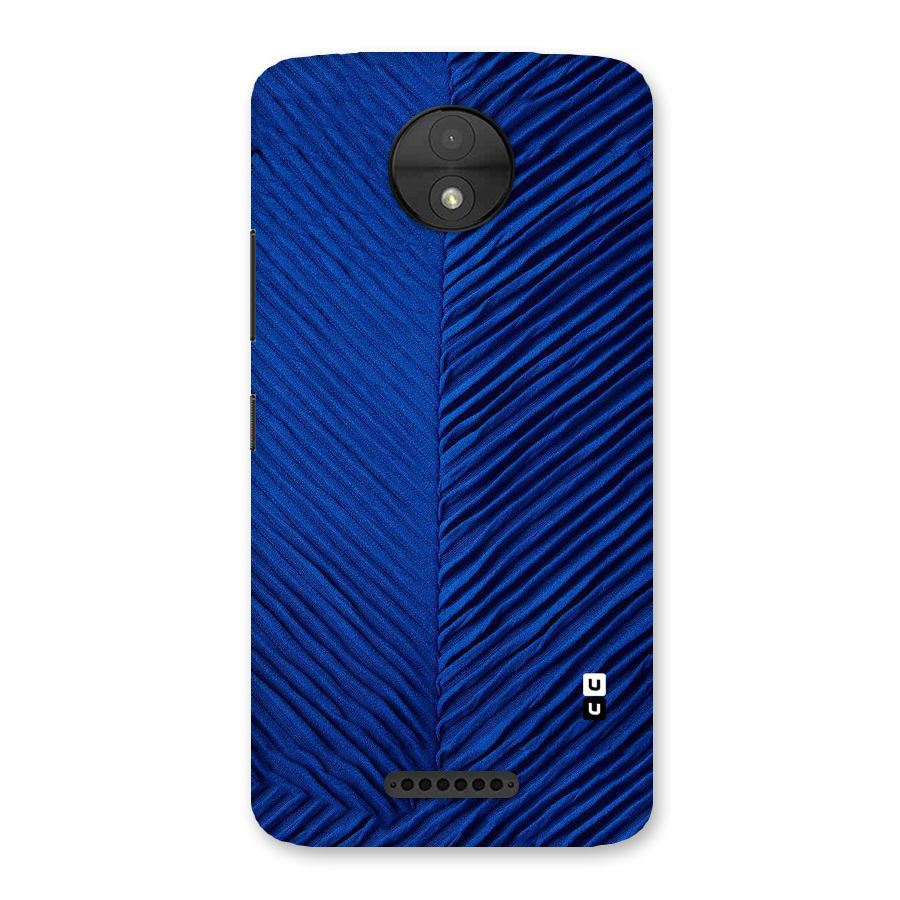 Classy Blues Back Case for Moto C