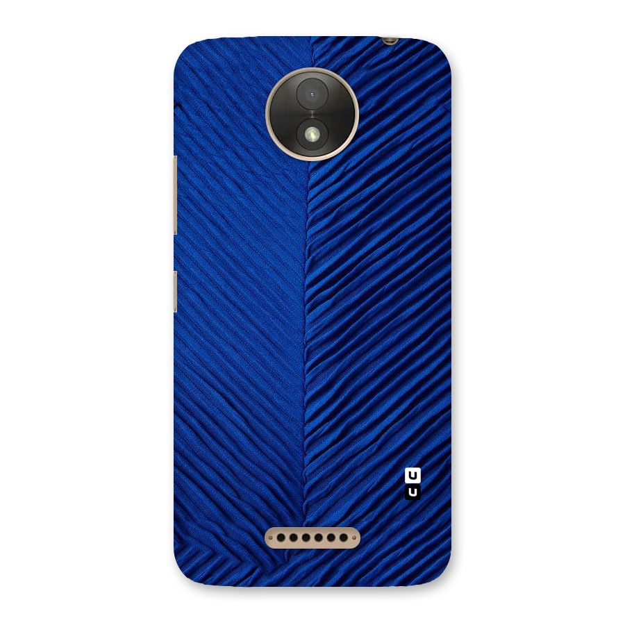 Classy Blues Back Case for Moto C Plus