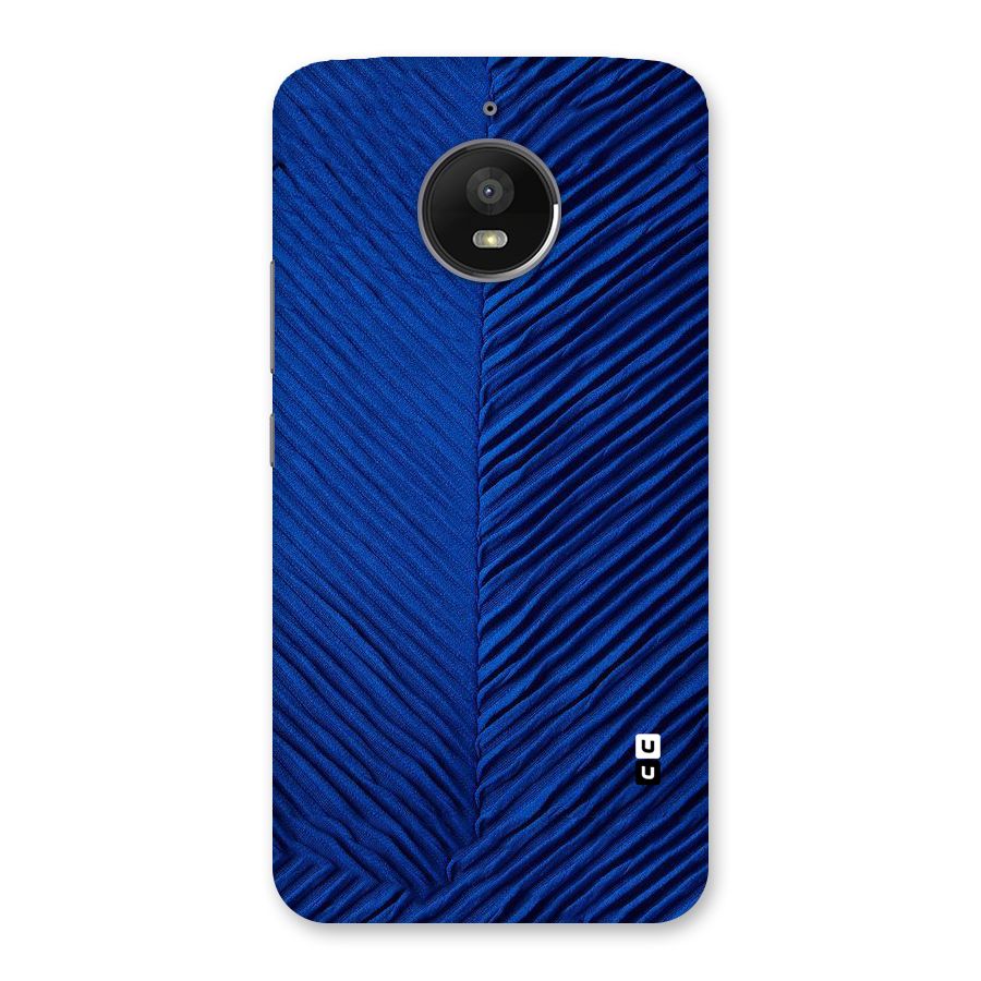 Classy Blues Back Case for Moto E4 Plus