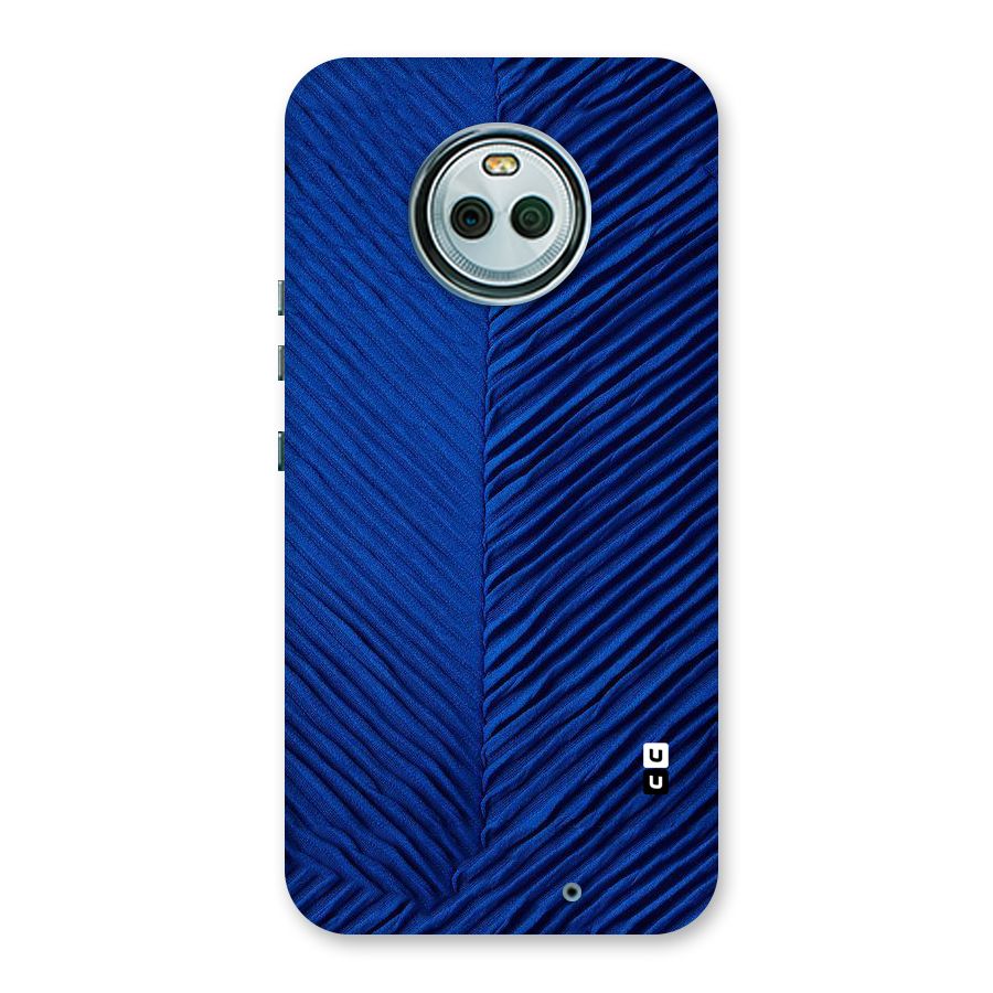 Classy Blues Back Case for Moto X4