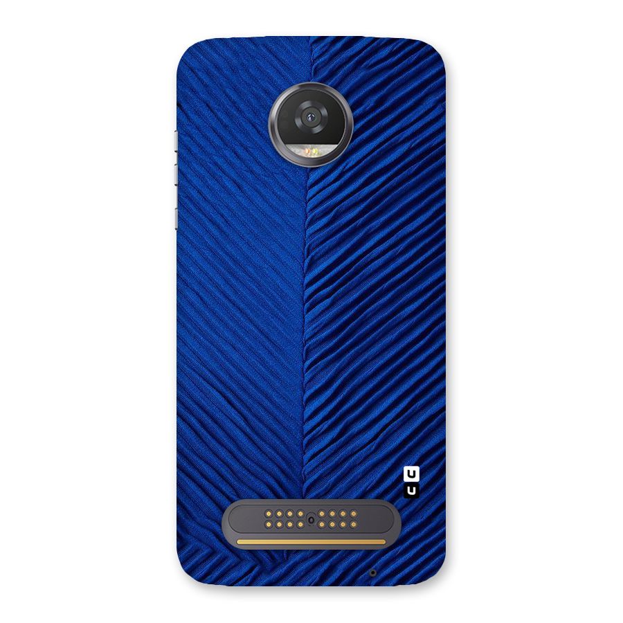 Classy Blues Back Case for Moto Z2 Play