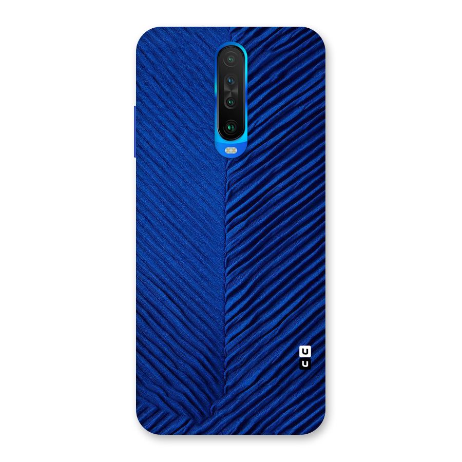 Classy Blues Back Case for Poco X2