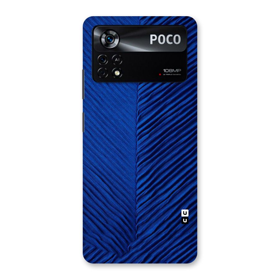 Classy Blues Back Case for Poco X4 Pro 5G