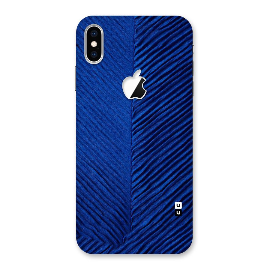 Classy Blues Back Case for iPhone XS Max Apple Cut