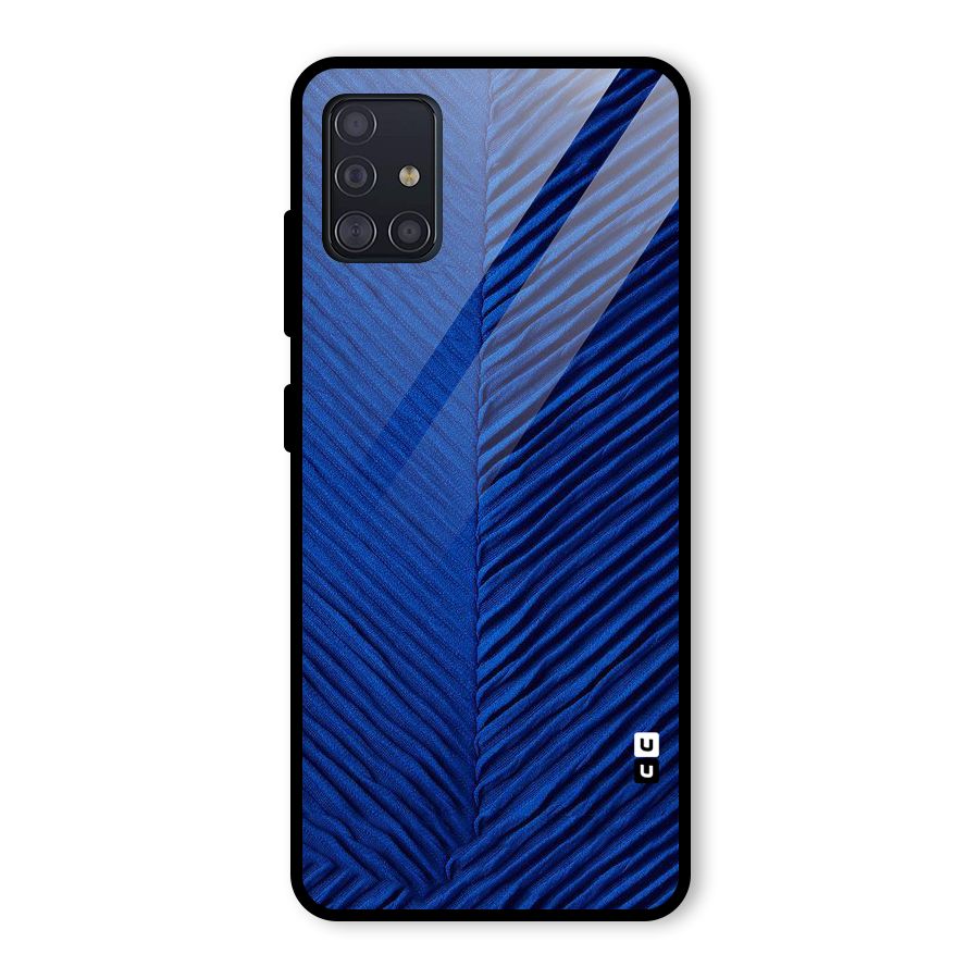 Classy Blues Glass Back Case for Galaxy A51