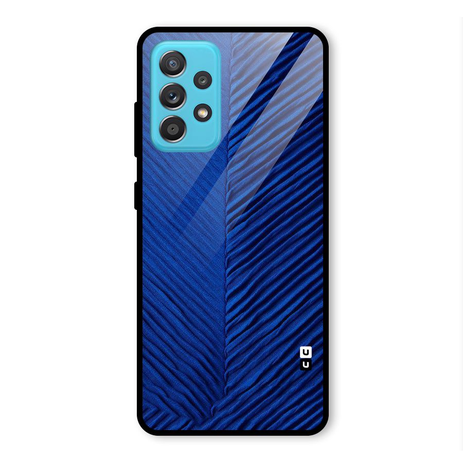 Classy Blues Glass Back Case for Galaxy A52